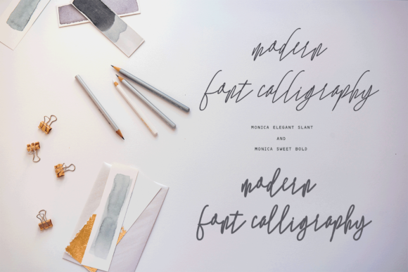 Monica Family Font PNG with transparent background - Preview 6