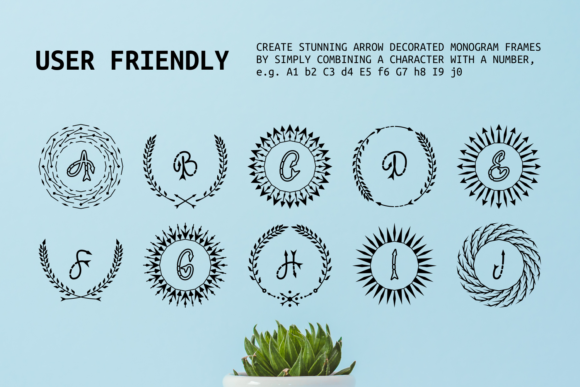 Monorow Two Font PNG with transparent background - Preview 1
