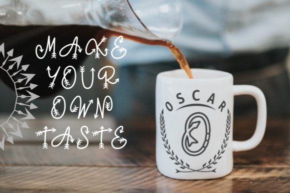 Monorow Two Font PNG with transparent background - Preview 3