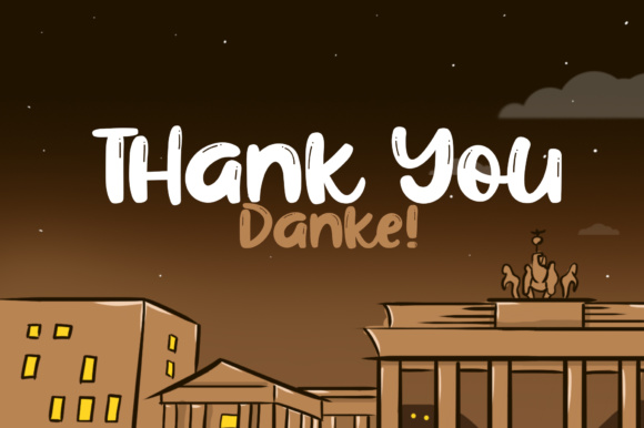 Night in Berlin Font PNG with transparent background - Preview 5
