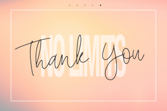 No Limits Font PNG with transparent background - Preview 5