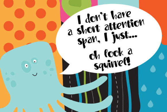 PN Octopus Socks Font font preview - 1