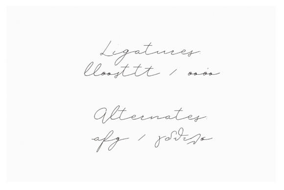Petit Nuage Font PNG with transparent background - Preview 3