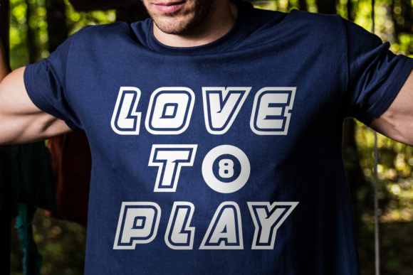 Play Hard Font PNG with transparent background - Preview 2