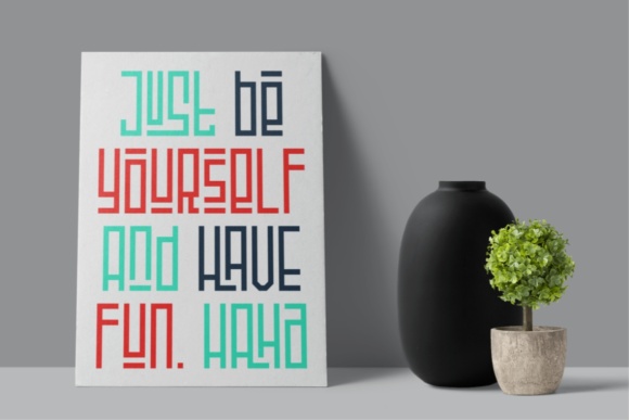 Playlines Font PNG with transparent background - Preview 4