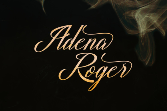 Reghinatha Script Font PNG with transparent background - Preview 2