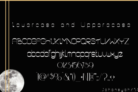 Resya Esdaz Font PNG with transparent background - Preview 1