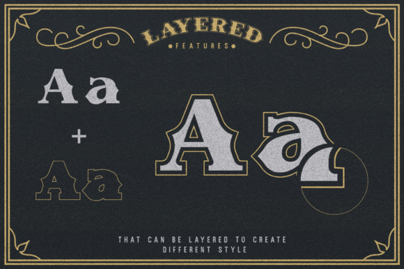 Retro Chalet Font font preview - 5