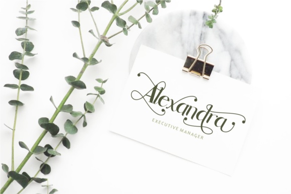 Rhonde Font PNG with transparent background - Preview 3