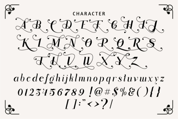 Rhonde Font PNG with transparent background - Preview 4