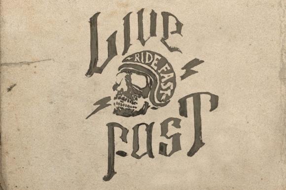 Road Culture Font PNG with transparent background - Preview 1