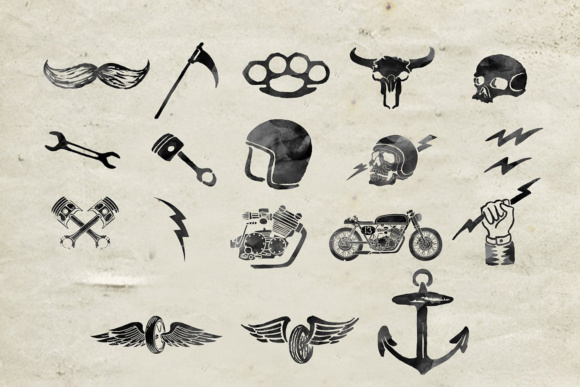 Road Culture Font PNG with transparent background - Preview 3