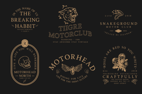 Road Race Family Font PNG with transparent background - Preview 1