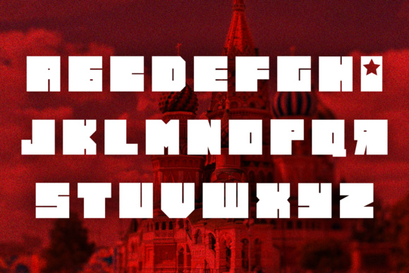 Russiano Font PNG with transparent background - Preview 1