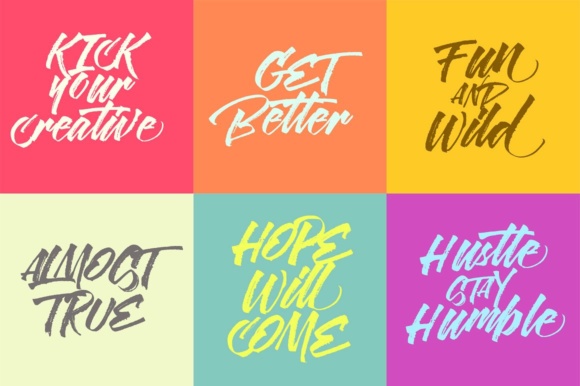 Rusty Cola Pen Font PNG with transparent background - Preview 1