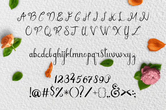 Sellebeew Font PNG with transparent background - Preview 1
