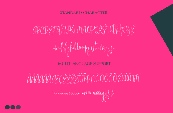 Shanghae Font PNG with transparent background - Preview 3