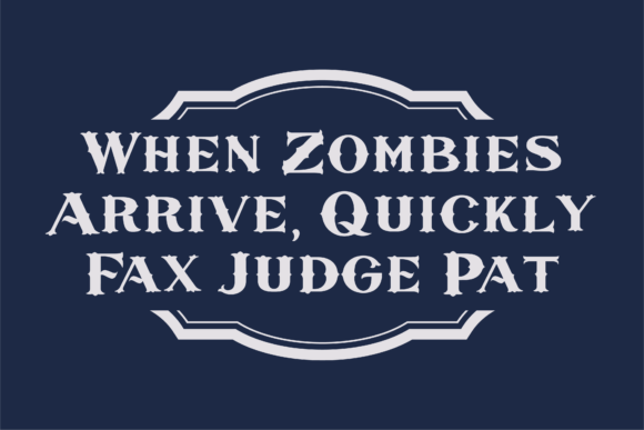 Sieber & Satire Font PNG with transparent background - Preview 2