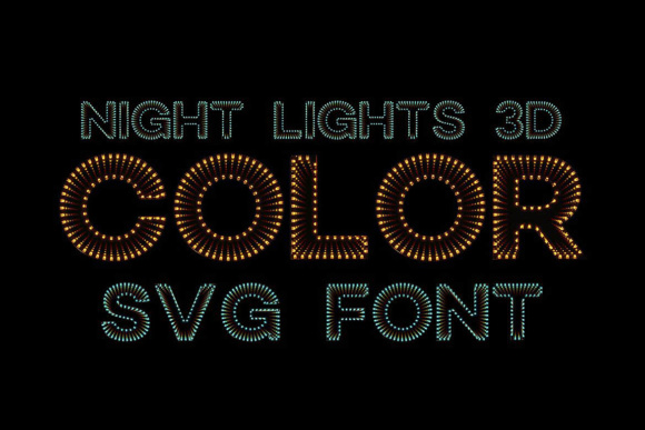 10 Color Font Font - Preview 6