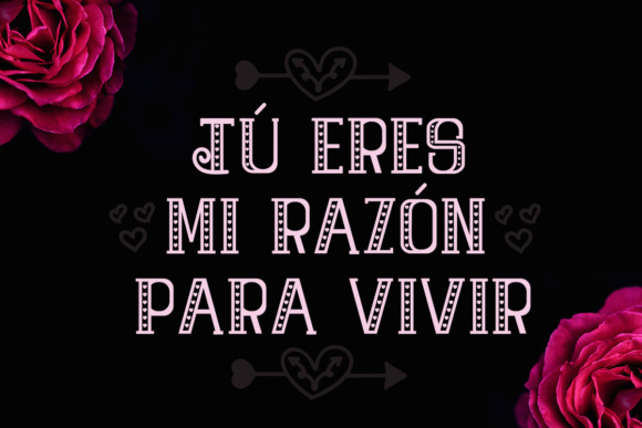 A Valentine Story Font - Preview 3