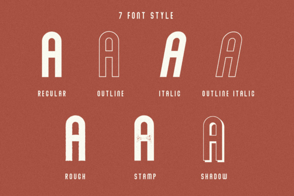 Abraham Family Font - Preview 1