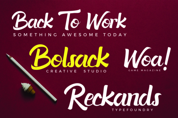Acknesia Font - Preview 2