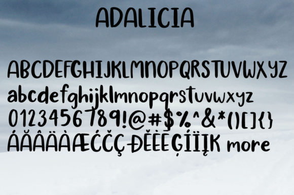 Adalicia Font - Preview 5