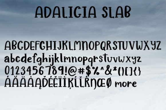 Adalicia Font - Preview 6