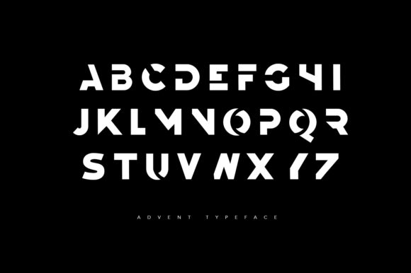 Advent Font - Preview 1