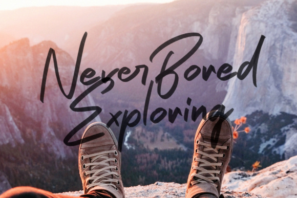 Amazing Boombs Font font preview - 1