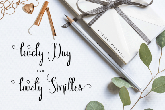 Angelica Font - Preview 4
