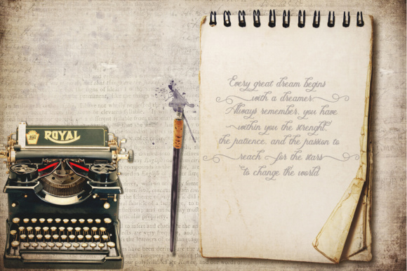 Angie's Dean Font - Preview 1