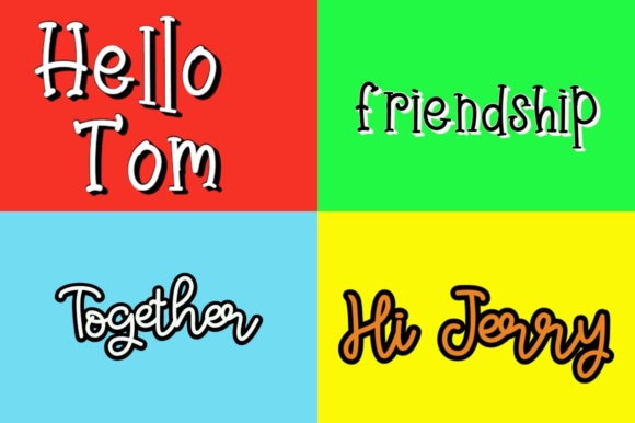 Angry & Hungry Font - Preview 3