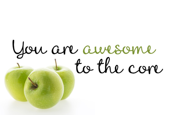 Apple Crisp Font PNG with transparent background - Preview 4