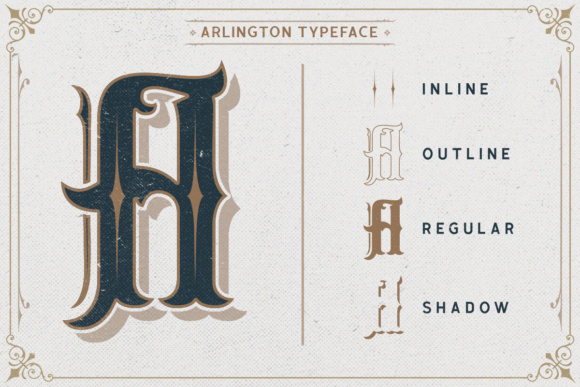 Arlington Font - Preview 5