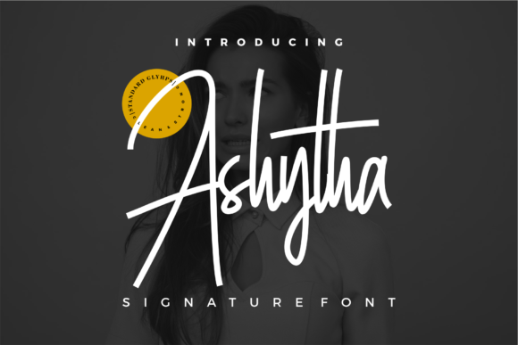 Ashytha Font - Preview 2