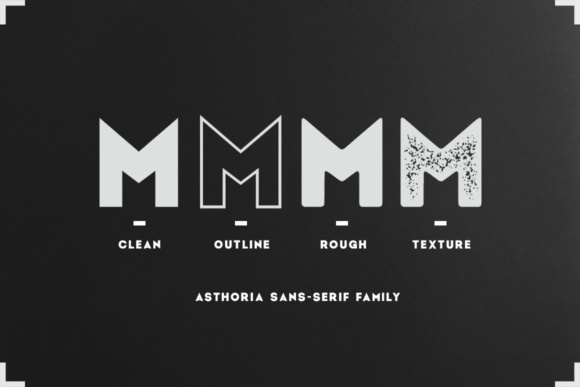 Asthoria Font - Preview 1