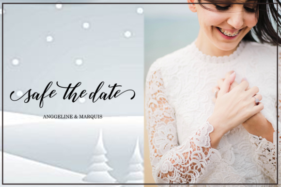 Austina Script Font - Preview 1
