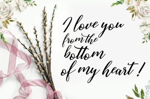 Austina Script Font - Preview 5