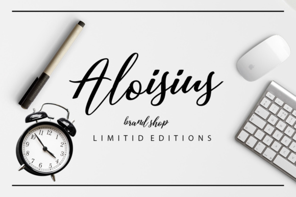 Austina Script Font - Preview 6