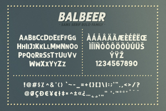 Balbeer Font - Preview 4