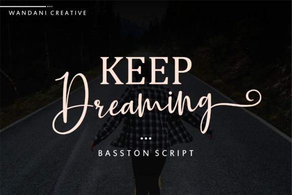 Basston Script Font - Preview 1