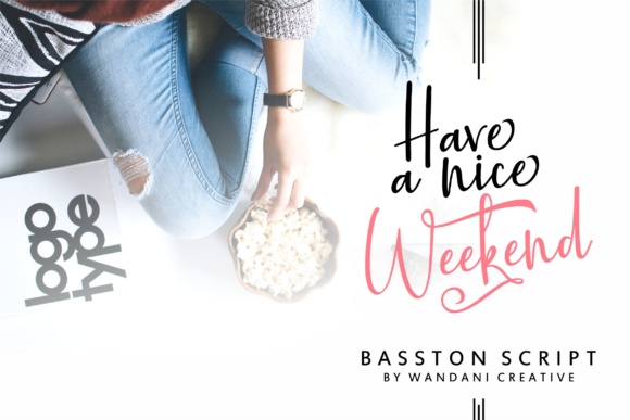 Basston Script Font - Preview 4