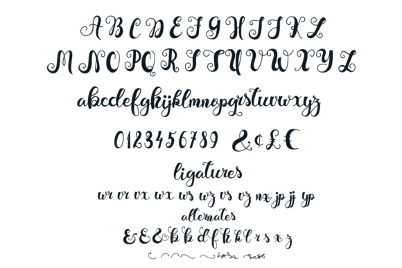 Beautiful Dream Font - Preview 4