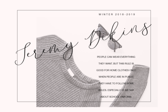 Beauty Lady Font - Preview 1