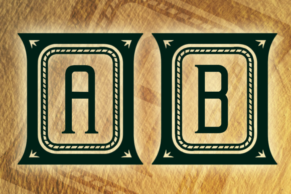 Beholder Capitals Font - Preview 1