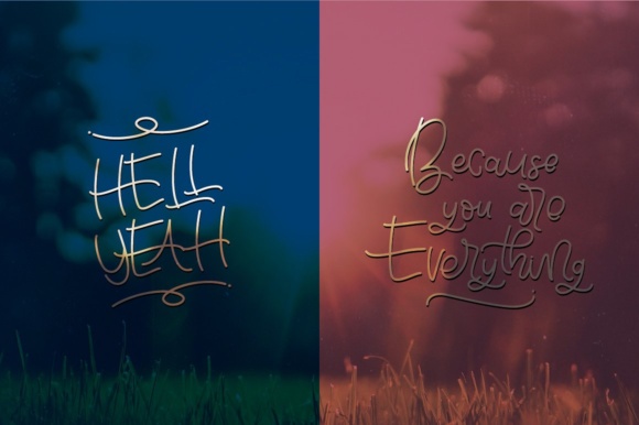 Bellinda Script Font - Preview 2