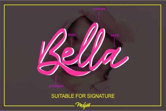 Belliza Font - Preview 1
