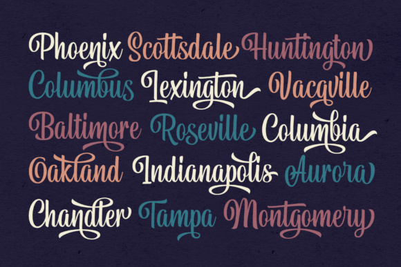 Belymon Script Font PNG with transparent background - Preview 6