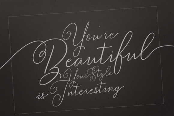 Bettylavia Font - Preview 1